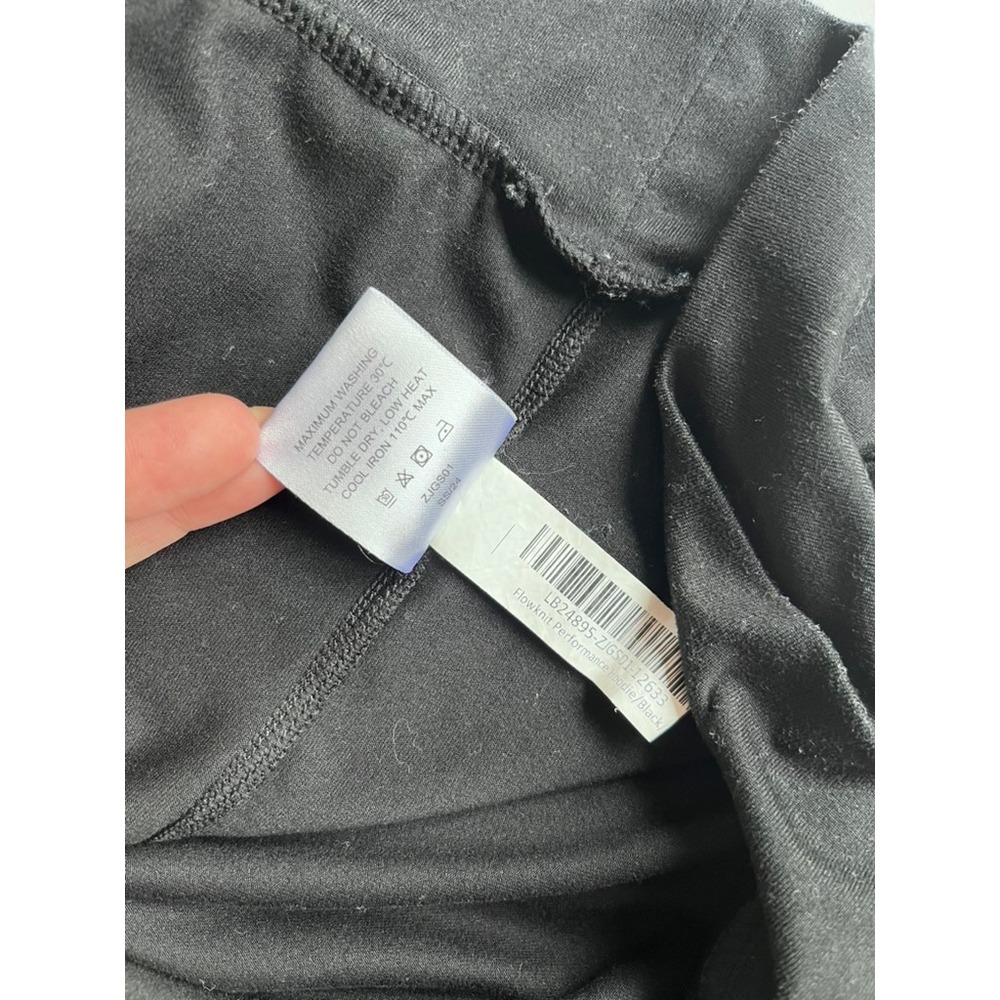 Quince Flowknit Performance Hoodie‎ Black Zip Pockets Sweatshirt size small - Picture 10 of 10